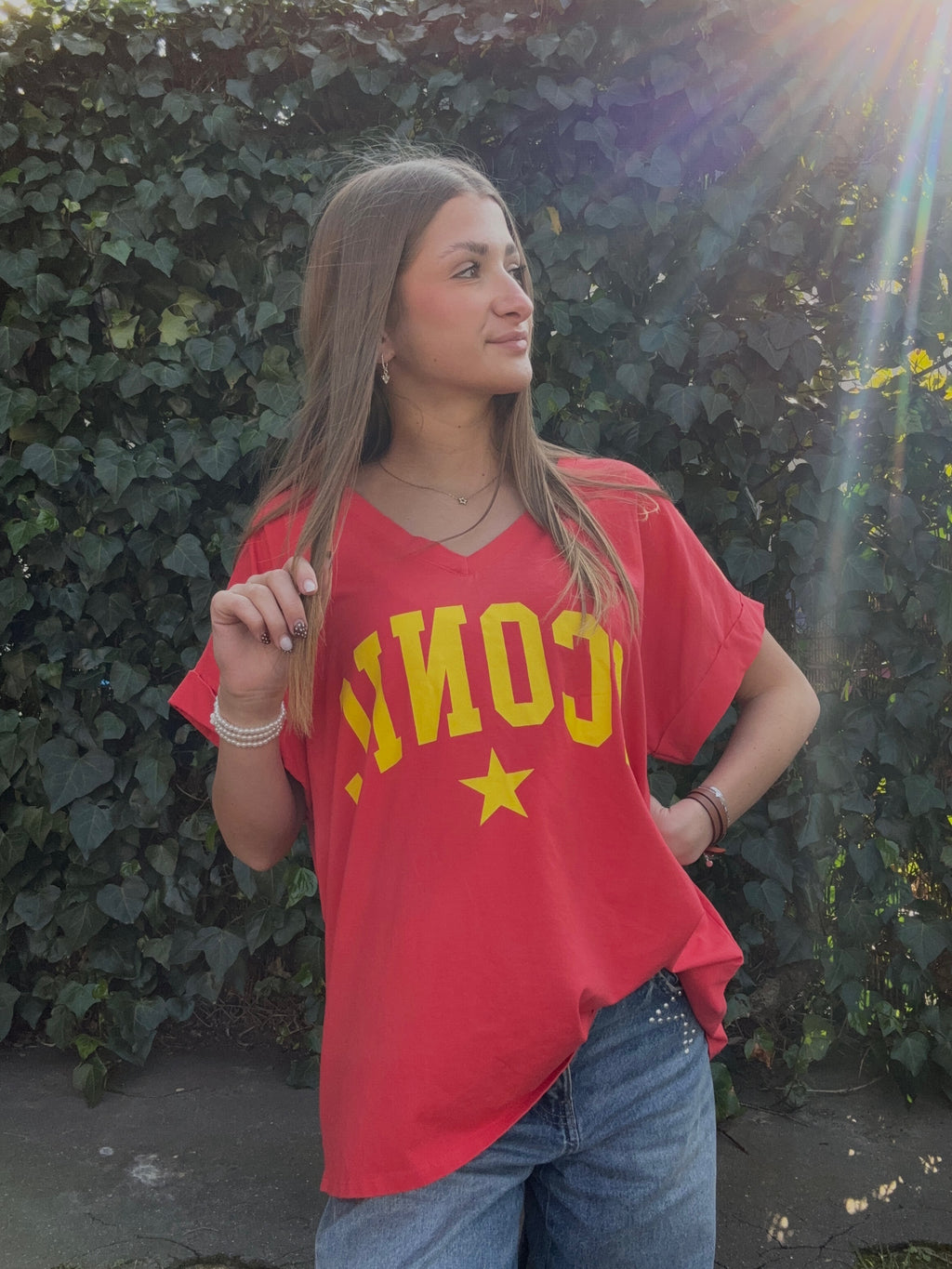 T-shirt ICONIC – Rouge