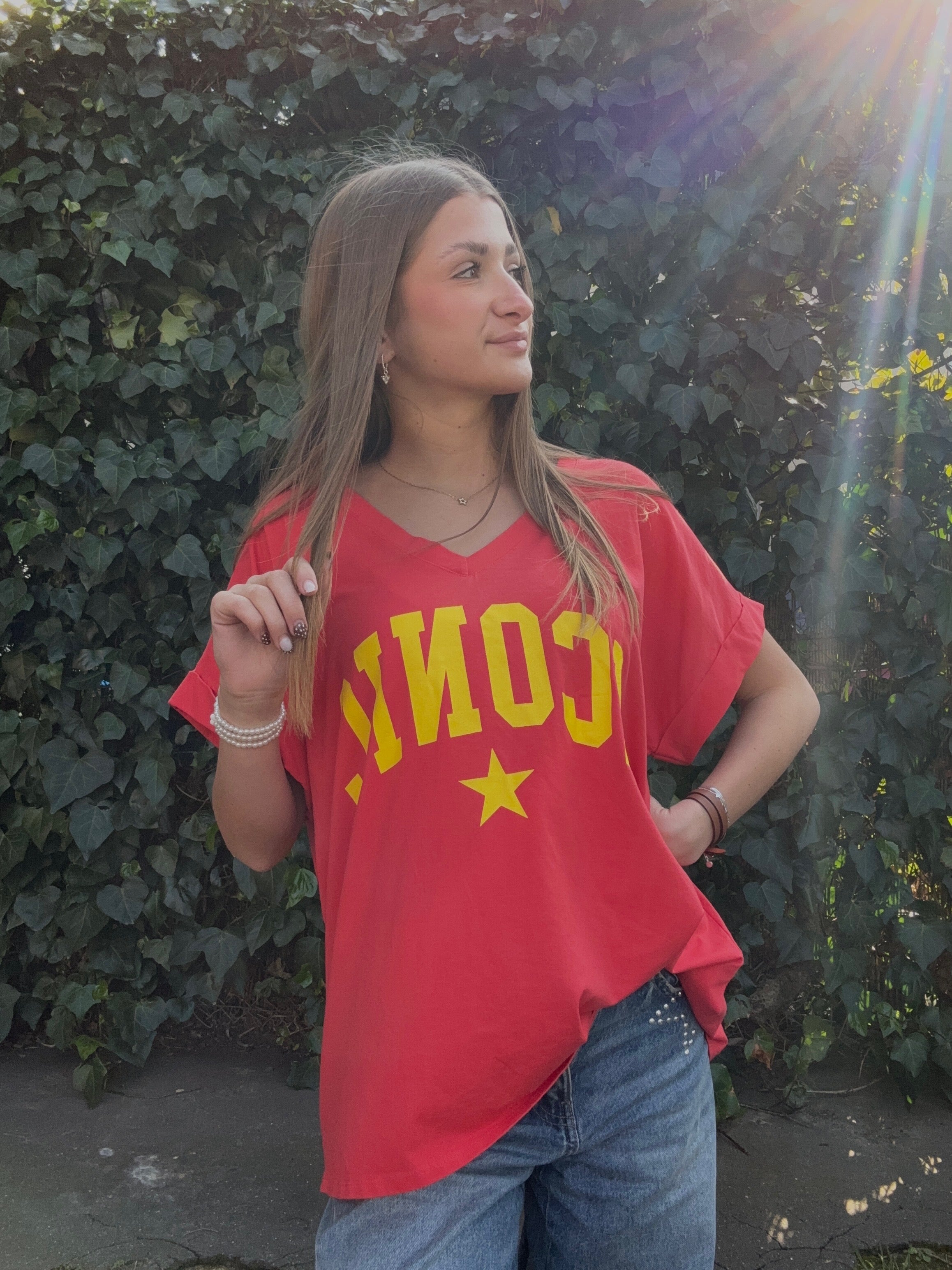 T-shirt ICONIC – Rouge