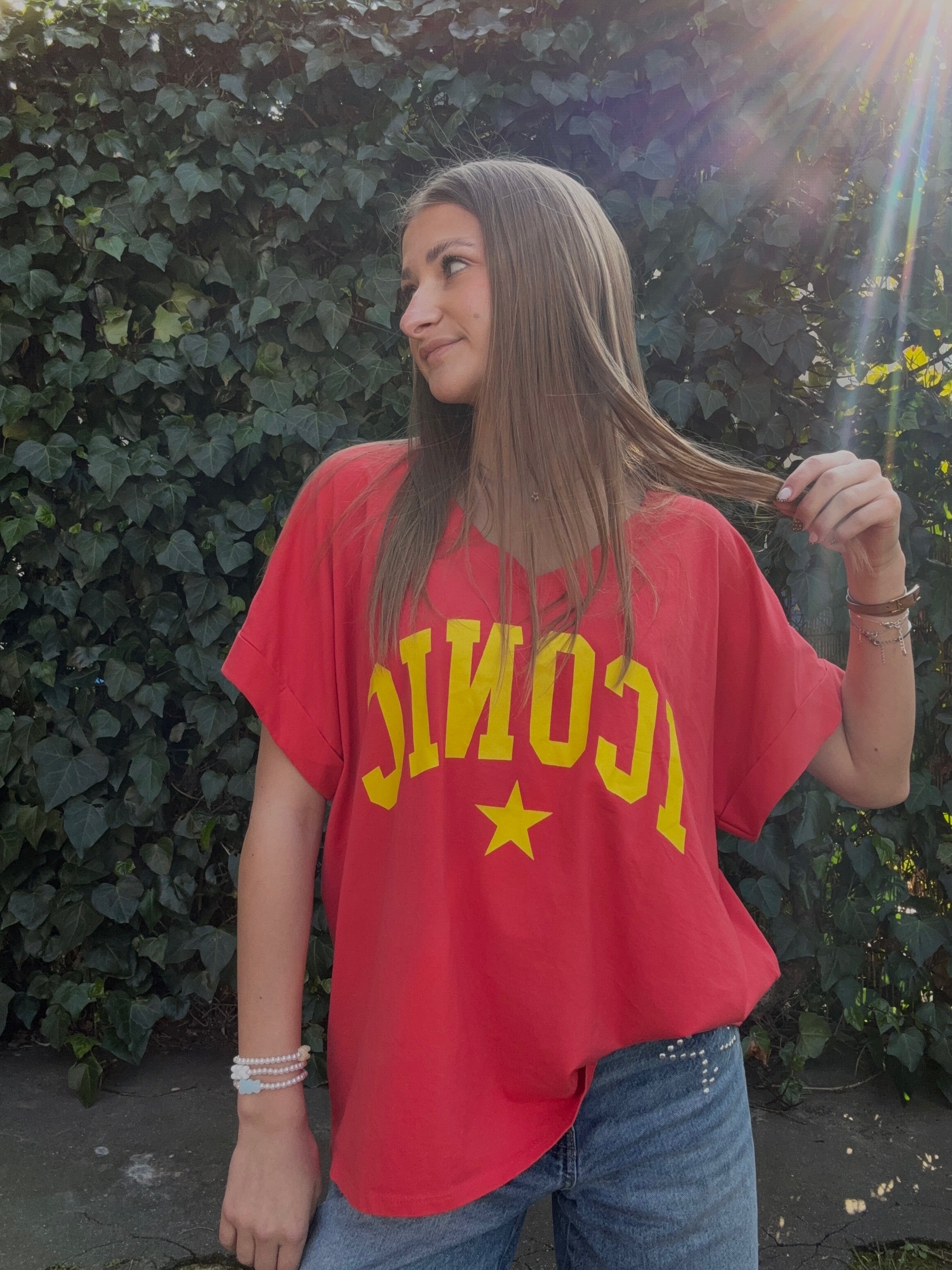 T-shirt ICONIC – Rouge