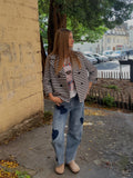 Veste Blazer Rayée Marinière