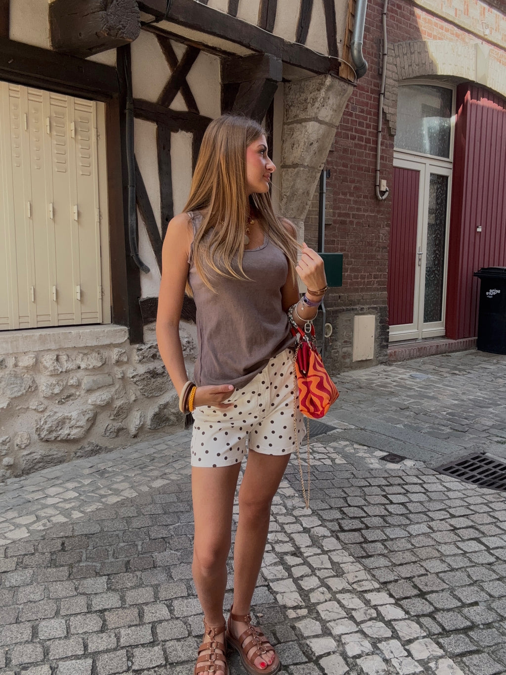 Débardeur Choco Satiné