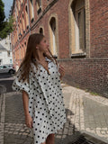 Robe  Pois – Blanc & Noir