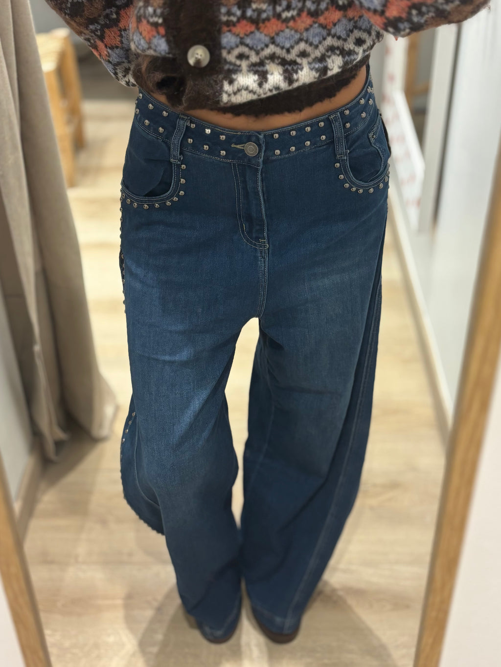 Jean à strass