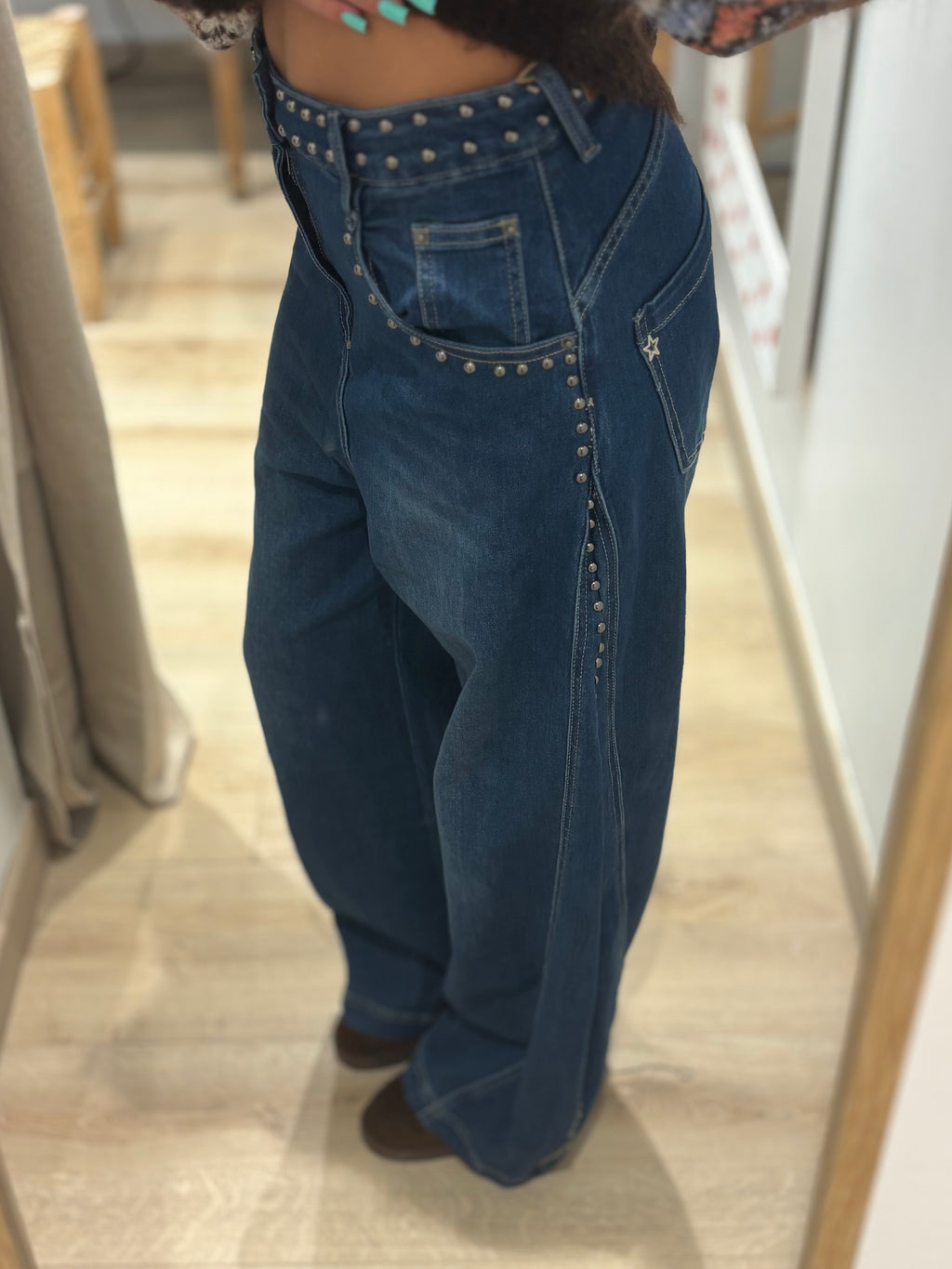 Jean à strass