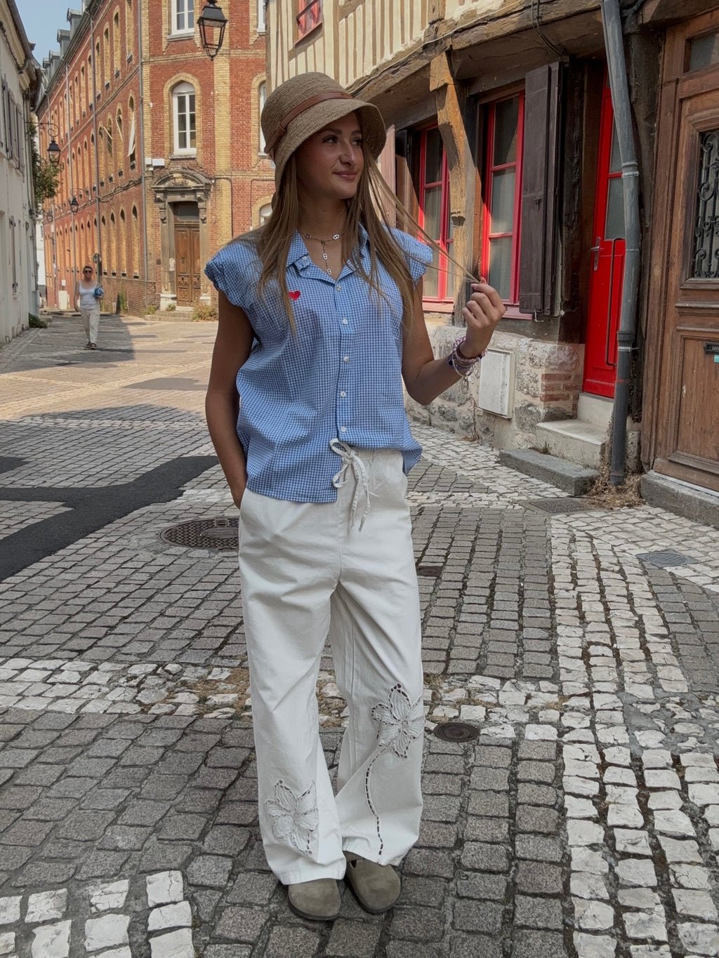 Chemise Vichy Bleue