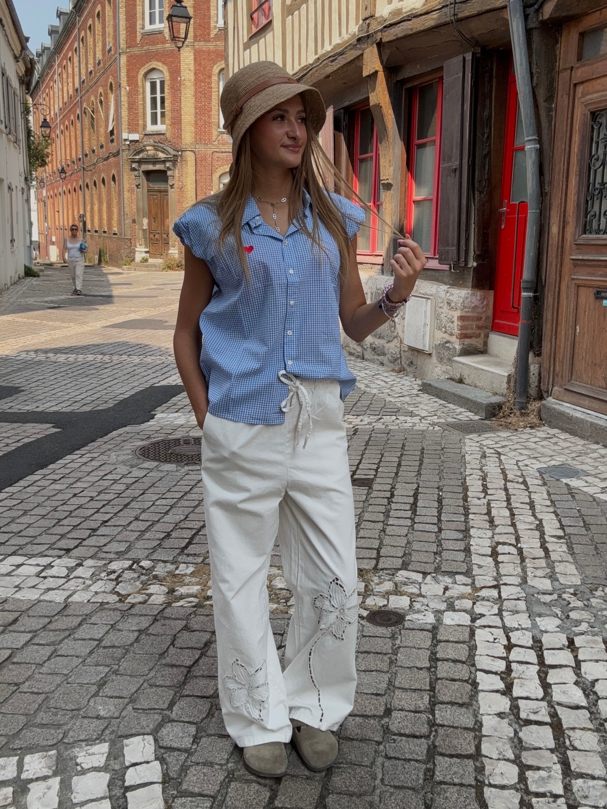 Chemise Vichy Bleue