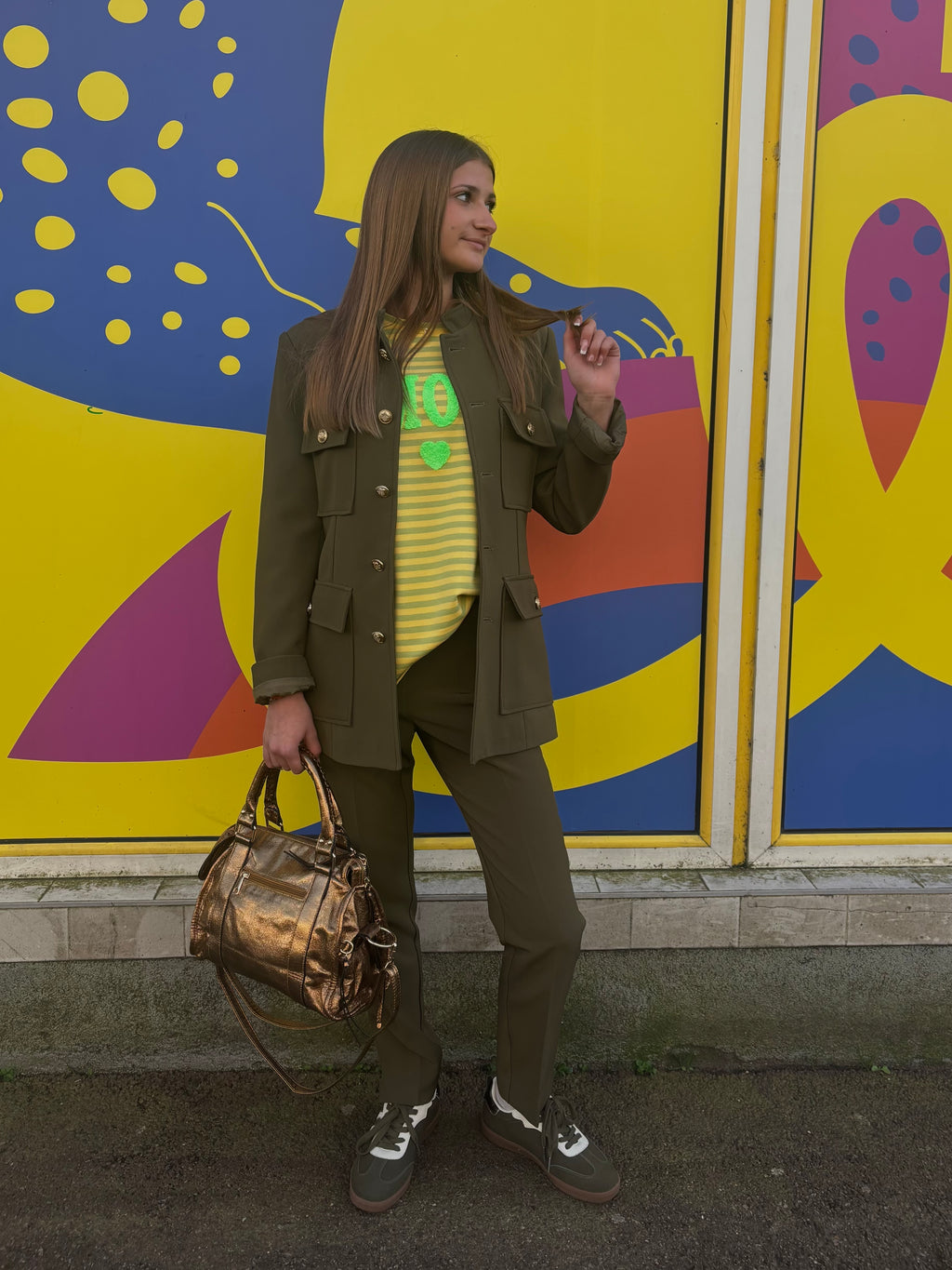 Veste Kaki