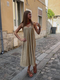 Robe Midi  Beige Sable