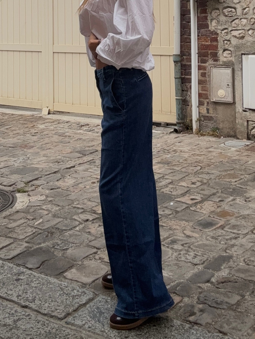 Jean Large Bleu Marine