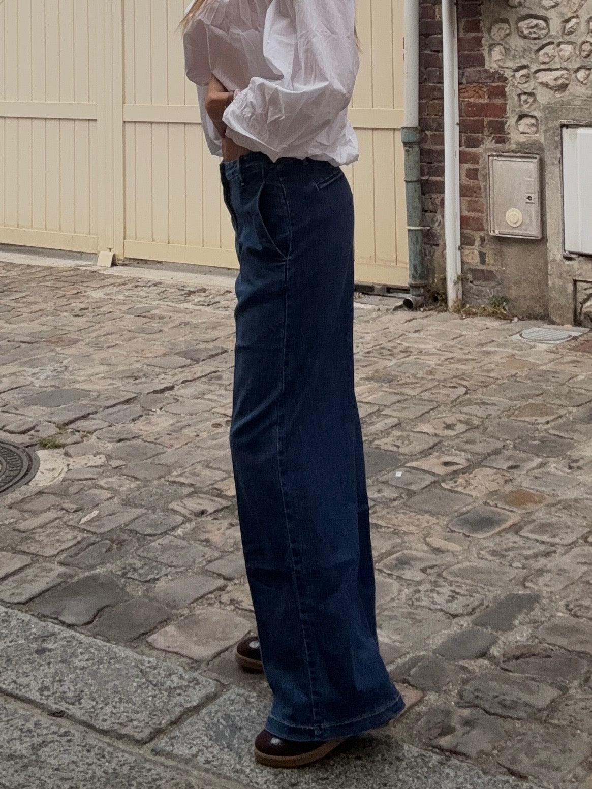 Jean Large Bleu Marine