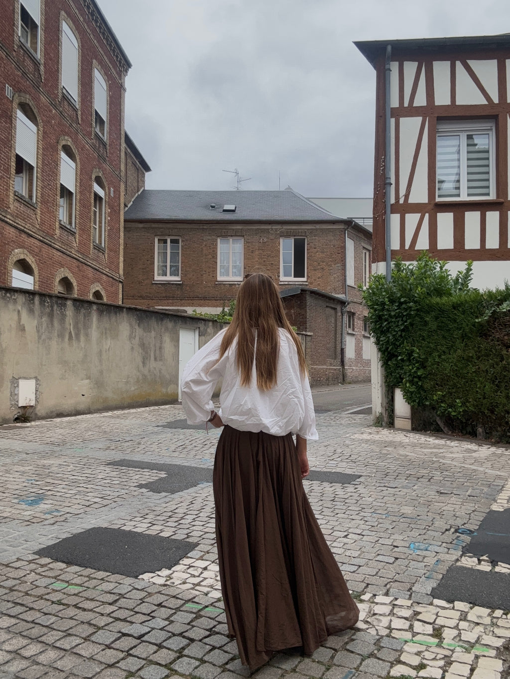 Jupe Longue Marron