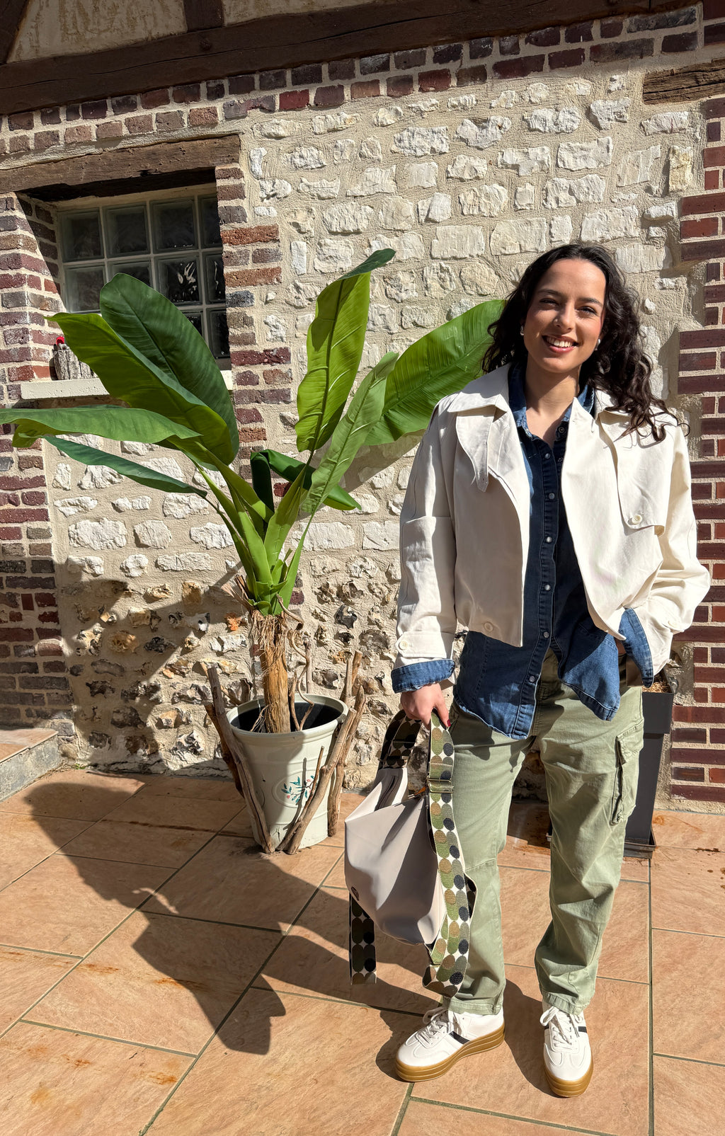 Pantalon Cargo Kaki – Coupe Décontractée & Urbaine