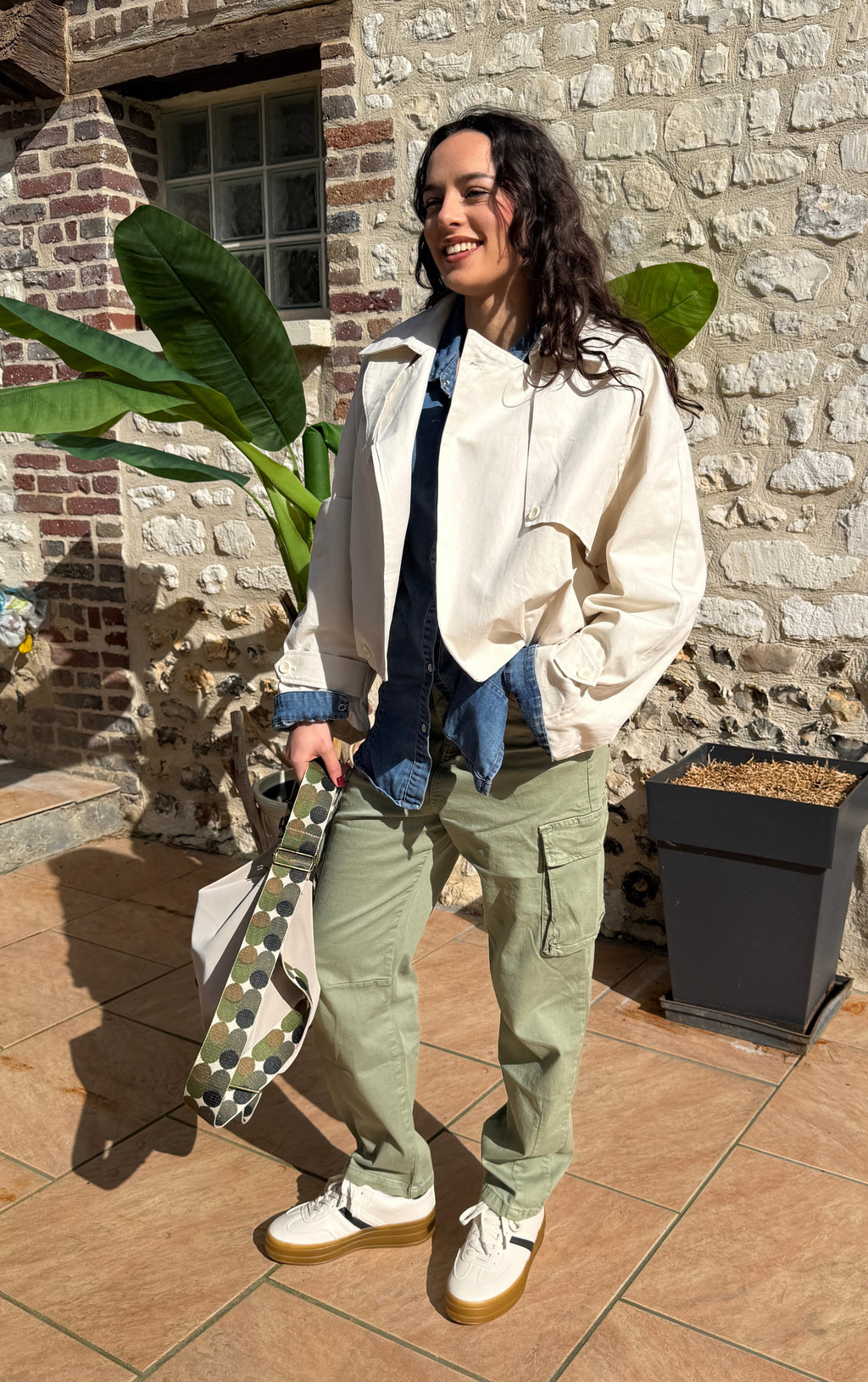 Pantalon Cargo Kaki – Coupe Décontractée & Urbaine