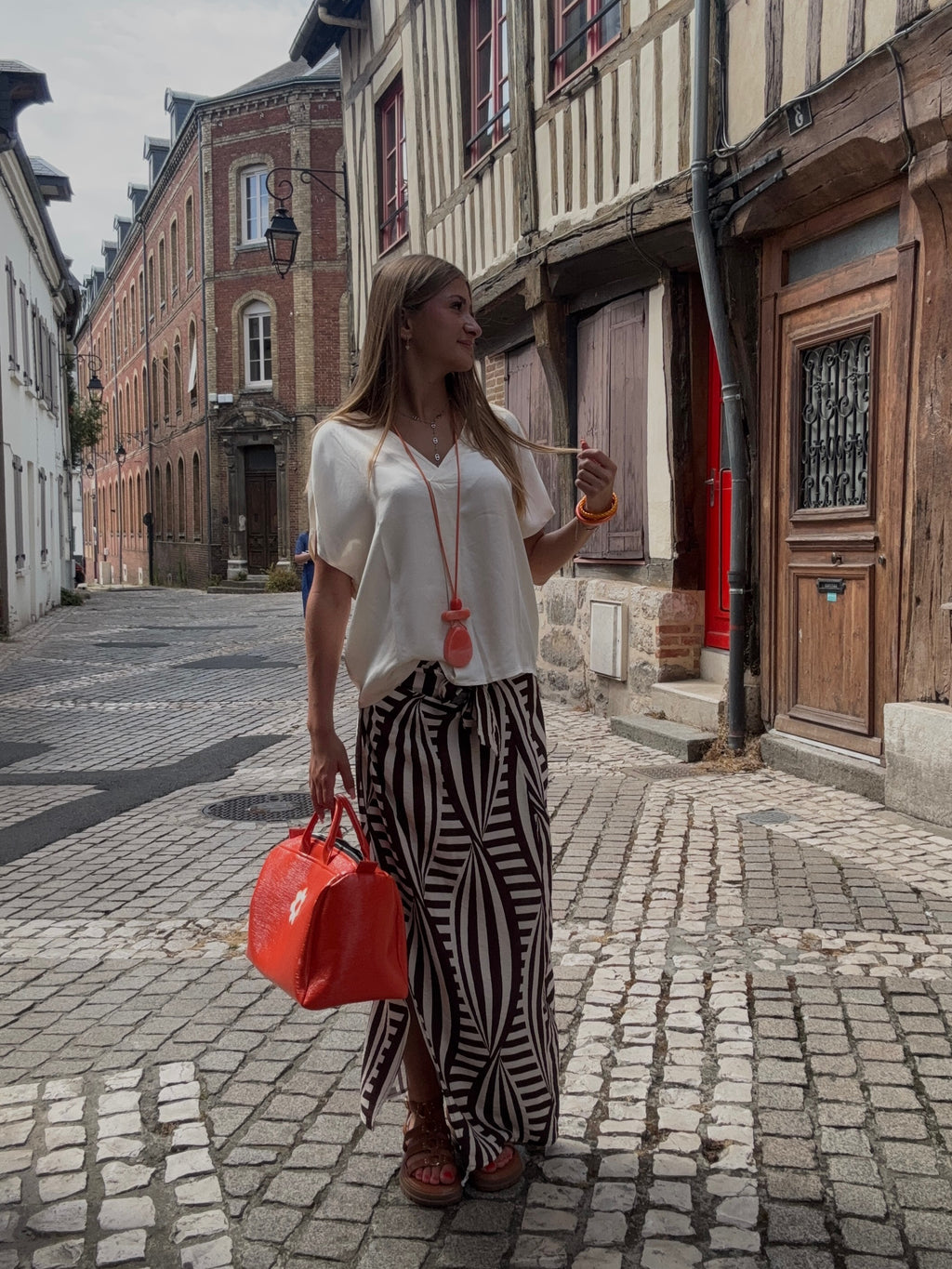 Blouse Écru Oversize