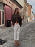Blouse Marron Oversize
