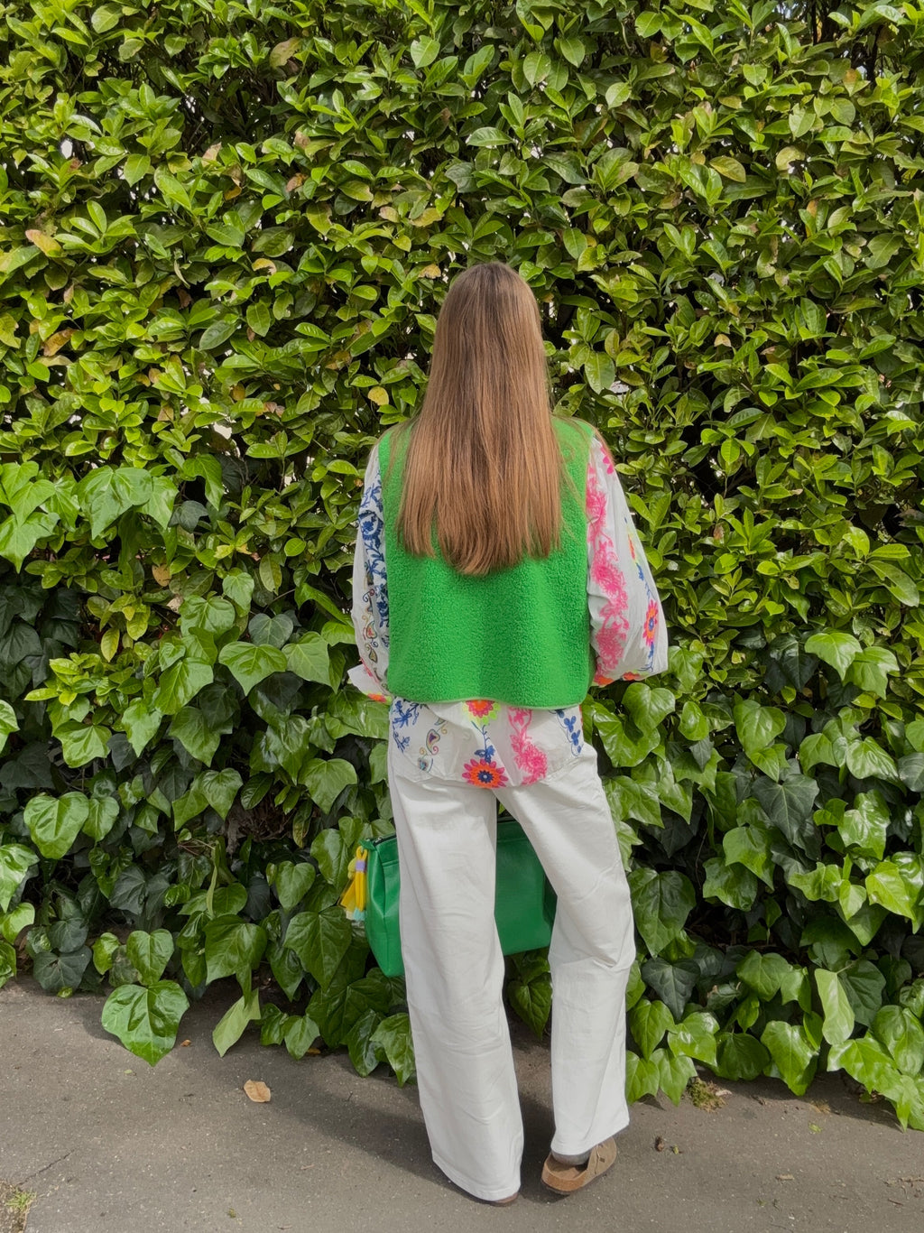 Pantalon Blanc Wide Leg
