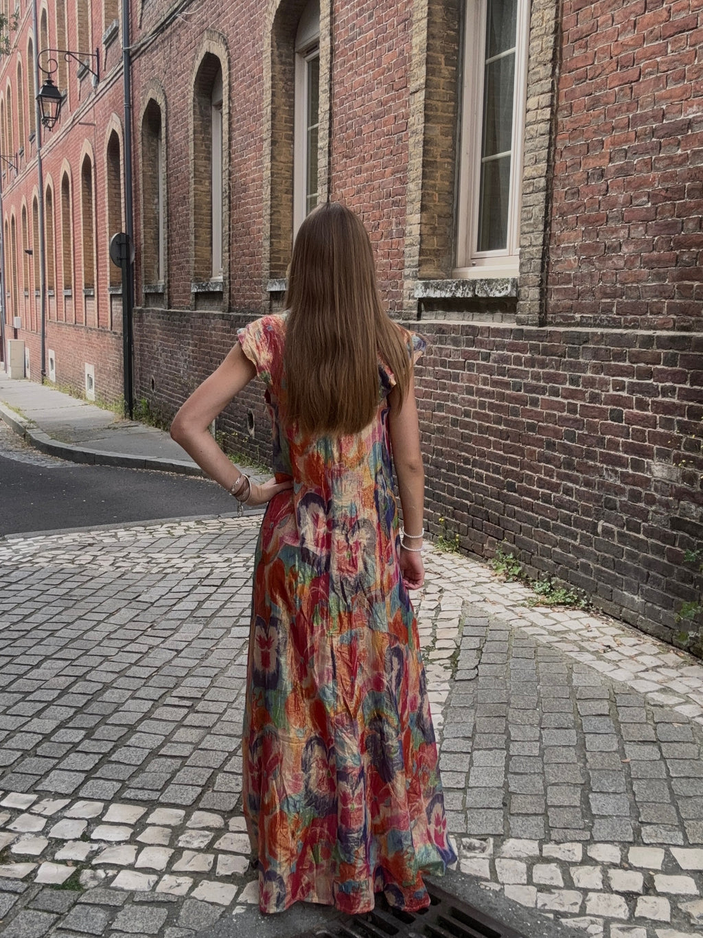 Robe Bohème Multicolore