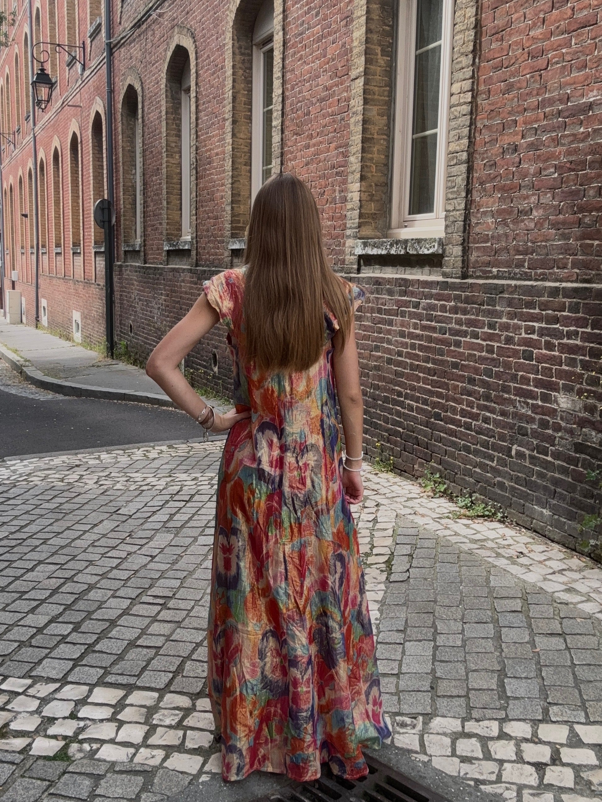 Robe Bohème Multicolore