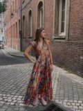 Robe Bohème Multicolore