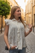 Blouse Broderie Anglaise – Blanche