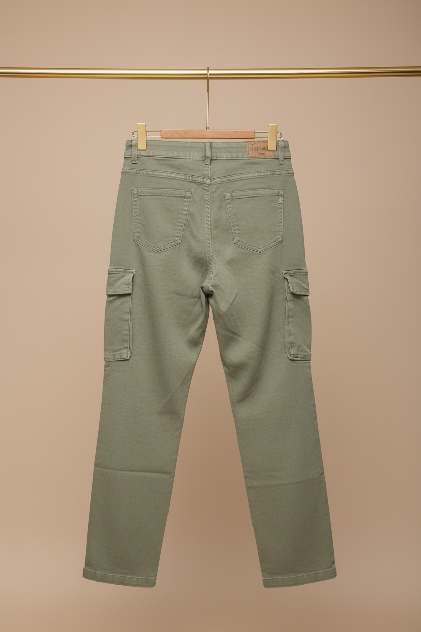 Pantalon Cargo Kaki – Coupe Décontractée & Urbaine