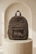 Sac à dos choco effet duveteux à reliefs